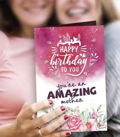 Birthday Amazing Mother Greeting Card