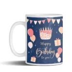 Coffee Mug Happy Birthday wishes Friend Brother Sister Father Mother Husband Wife Boyfriend Girlfriend Fiancée Fiance lover