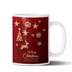Merry Christmas Ceramic Coffee Mug 350 ML x mas santa surprise gift my passion