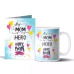 Birthday Greeting Card Coffee Mug 350 ml Mom Mother mummy maa muma grandmother